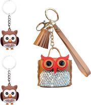 Set di 3 Orecchini per Chiave - Trendy e Carini per la Decorazione della Borsa, l'Auto e gli Orecchini per le Chiavi