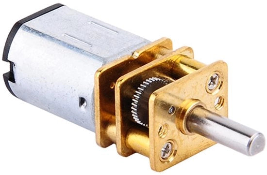 Motore riduttore 12V 300 giri/min - Motore di trasmissione metallico - Alta resistenza al contatto - Adatto per RC/Hobby - Drones/Velivoli - Leggero e potente