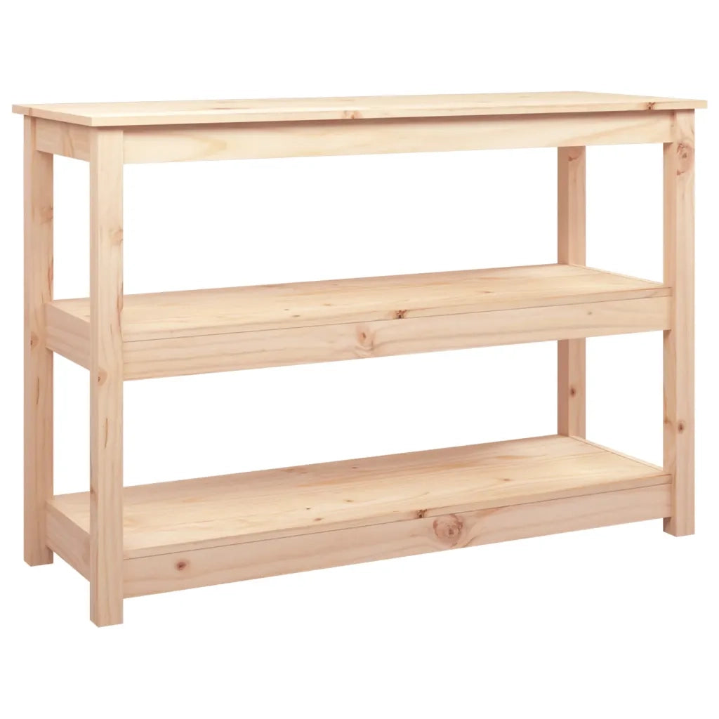 Tavolo Consolle | Tavolo d'Ingresso 110x40x74 cm in Legno Massello di Pino