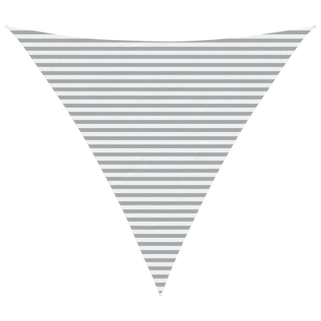 Telo Ombra da Esterno Grigio chiaro e bianco 5 x 5 x 5 m 42031208