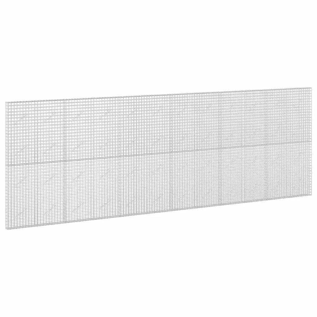 Gabione con Filo da 5 mm e Rete da 5x5 cm 600x10x200 cm 3464022