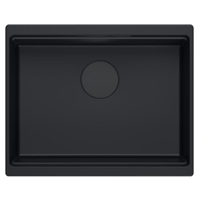 Lavello In Granito Logan 100 Black Rame