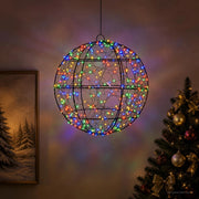 Luce a punta di Natale 300 LED Multicolore Diametro 30 x 32 cm 42049793
