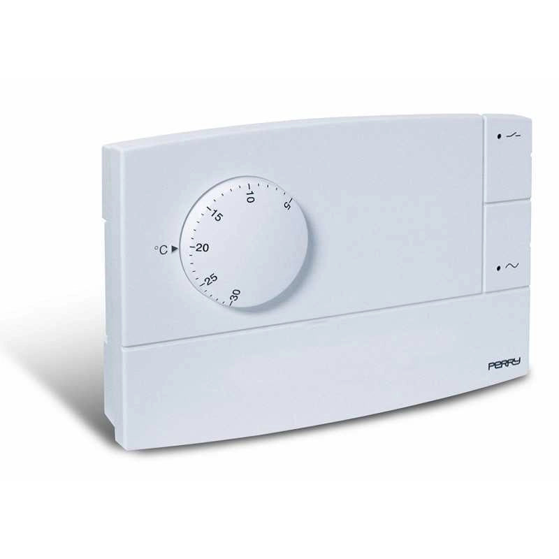Termostato da Parete Perry Zefiro Bianco