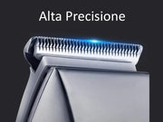 GEMEI GM-802 Tagliacapelli Elettrico Professionale Display Batteria Litio Ricarica Veloce
