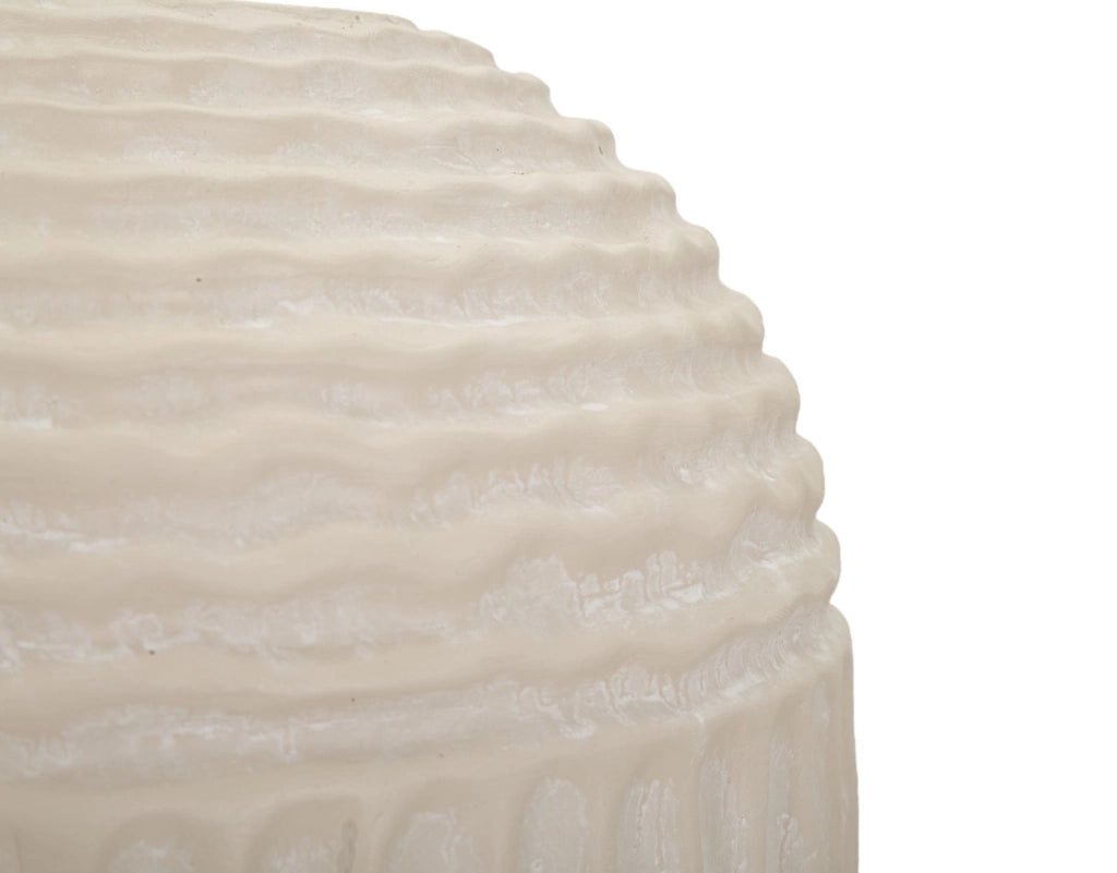 Vaso Mist Ø30x38,5 cm in Mgo Crema