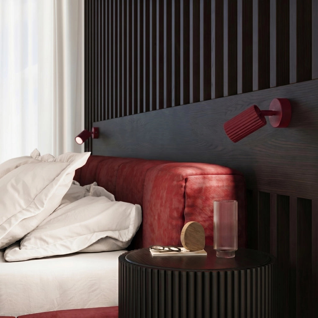 Plafoniera KARBON 30 bordeaux