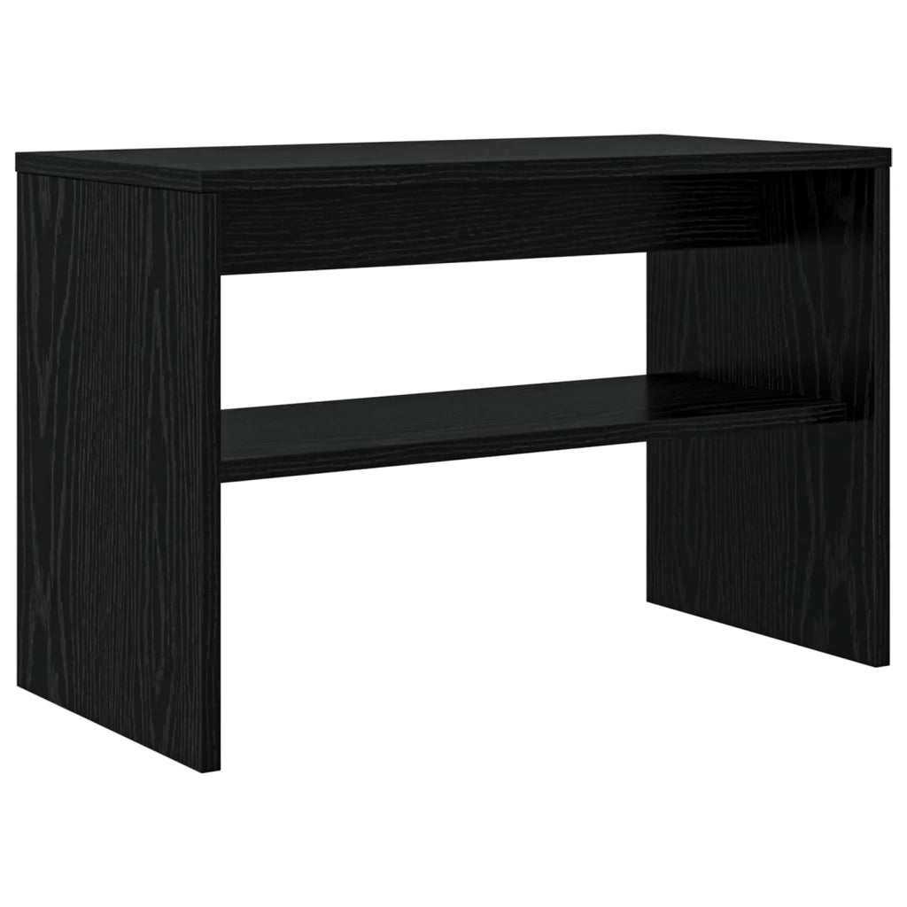 Mobile TV Rovere Nero 60 x 30 x 40 cm Legno multistrato