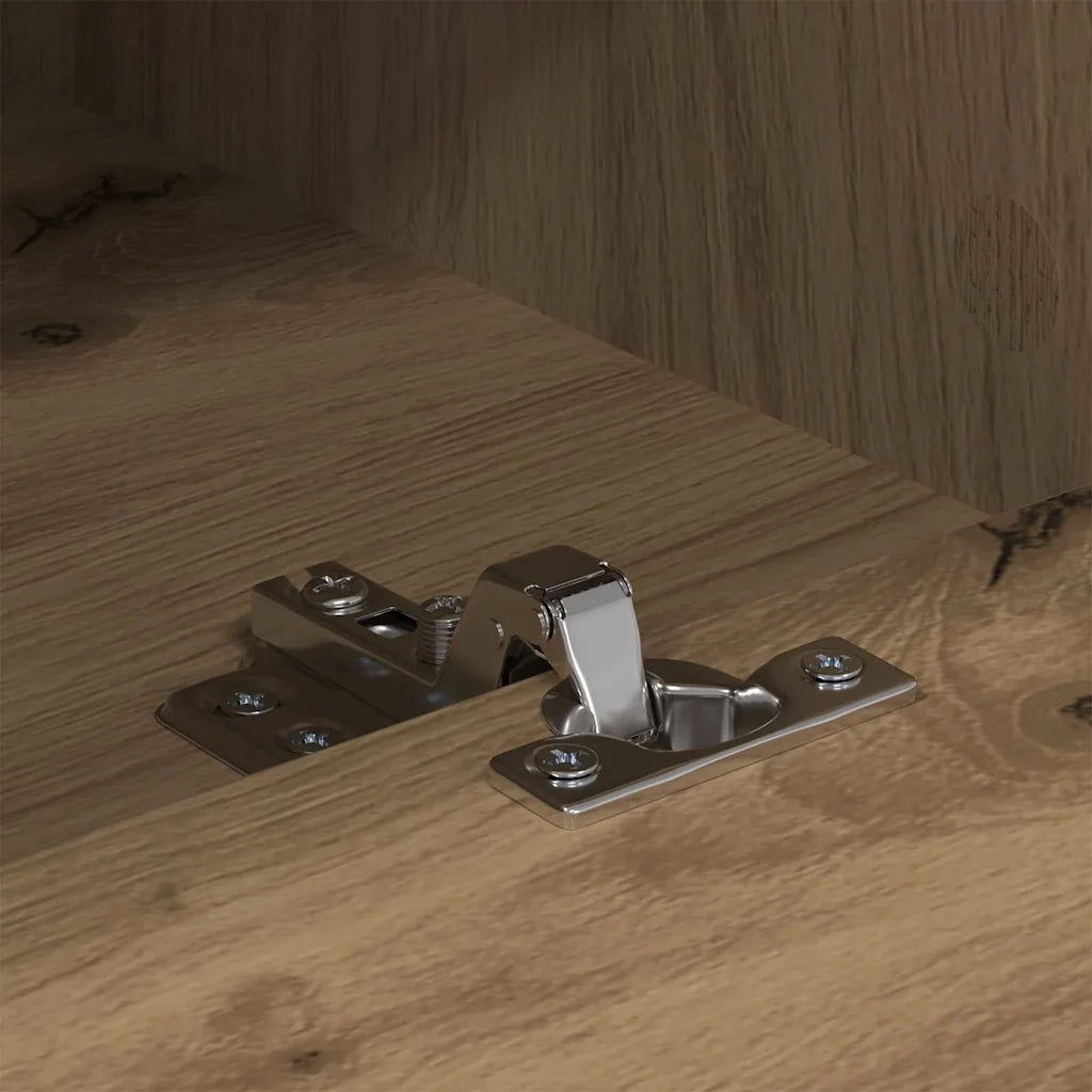 vidaXL Mobile TV rovere artigianale 150 x 30 x 45 cm Legno multistrato