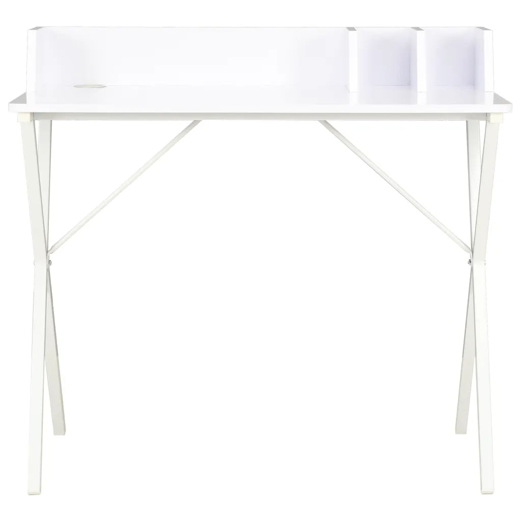 Scrivania Bianca 80x50x84 cm cod mxl 71035