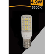Trade Shop - Lampadina Led E14 4.9w 600lm Tubolare Luce 3000k 6500k 4000k Sparac-e14-4.9w-ce2 - -bianco Freddo      -