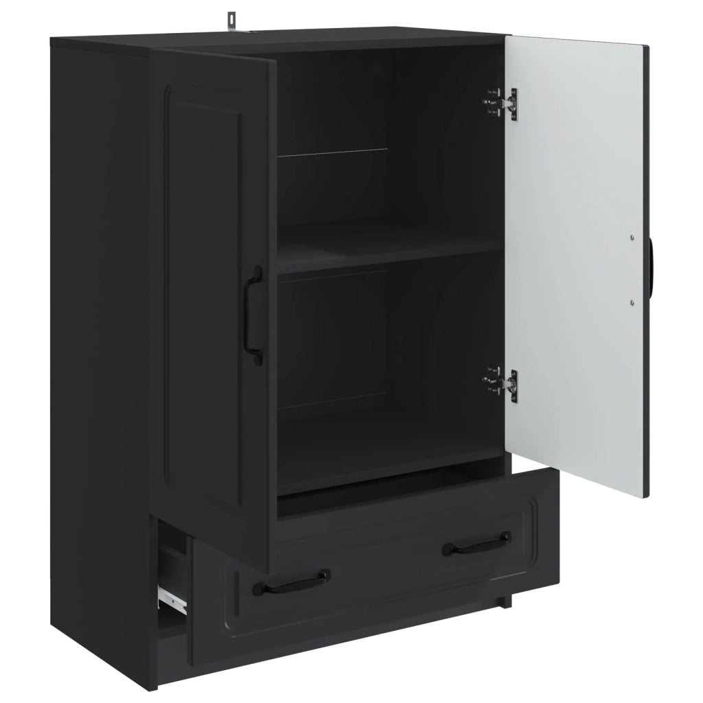 Credenza Nero 66 x 34,5 x 92 cm Legno ingegnerizzato 895816