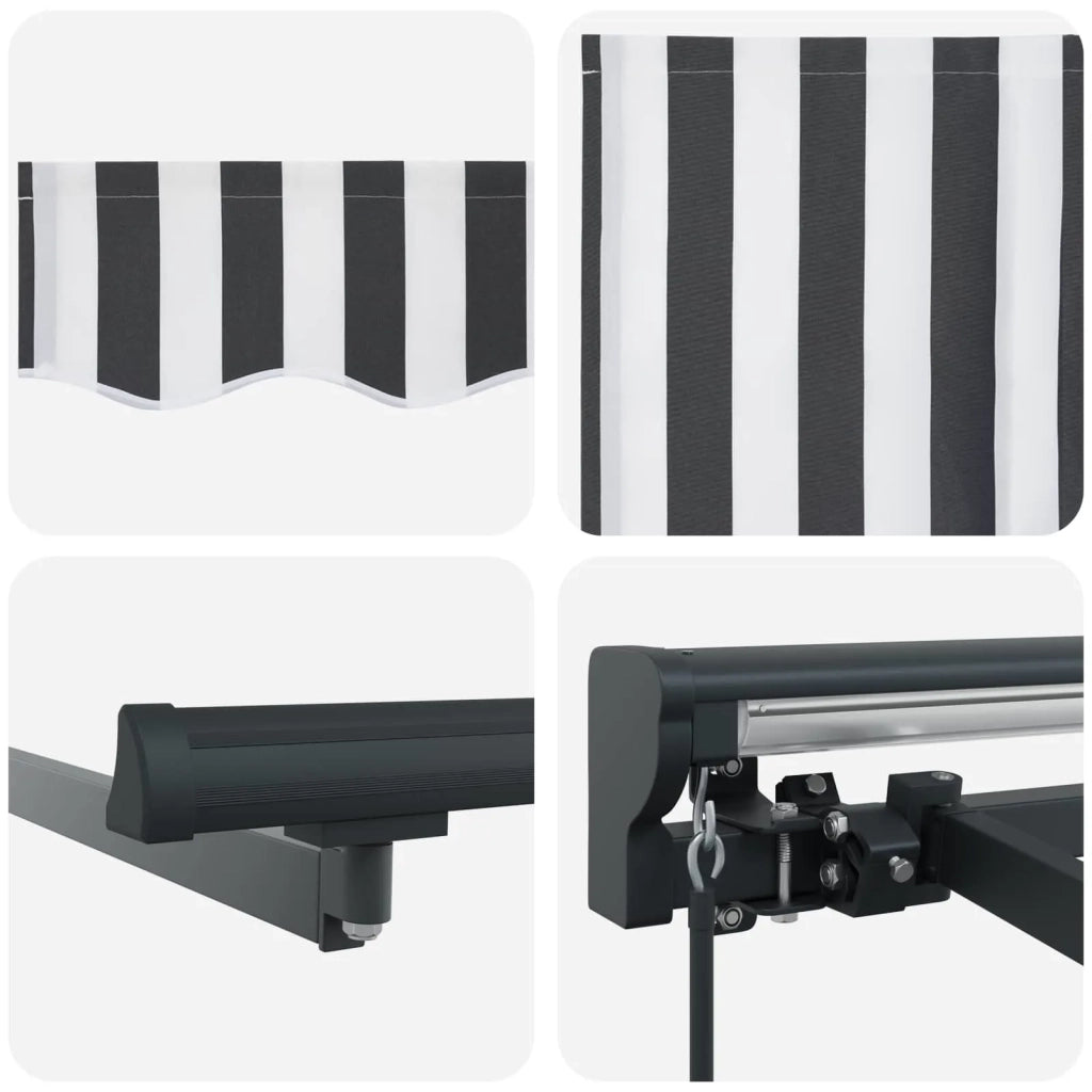 Struttura della tenda Antracite e Bianco 300 x 250 cm 3329959
