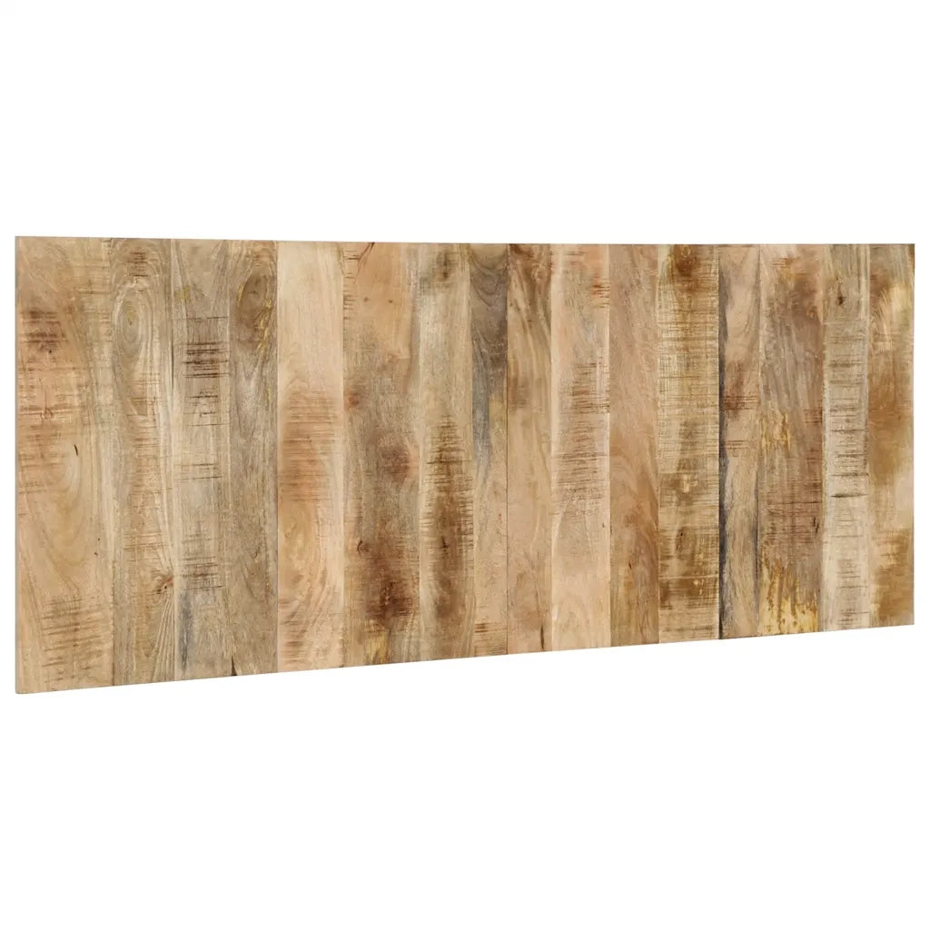 Testiera 200 cm in Legno Massello di Mango Grezzo 4017518