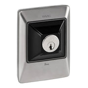 PULSANTE A CHIAVE E DI COMANDO INOX FAAC XK10 INOX 401044 AUTOMAZIONE ORIGINALE