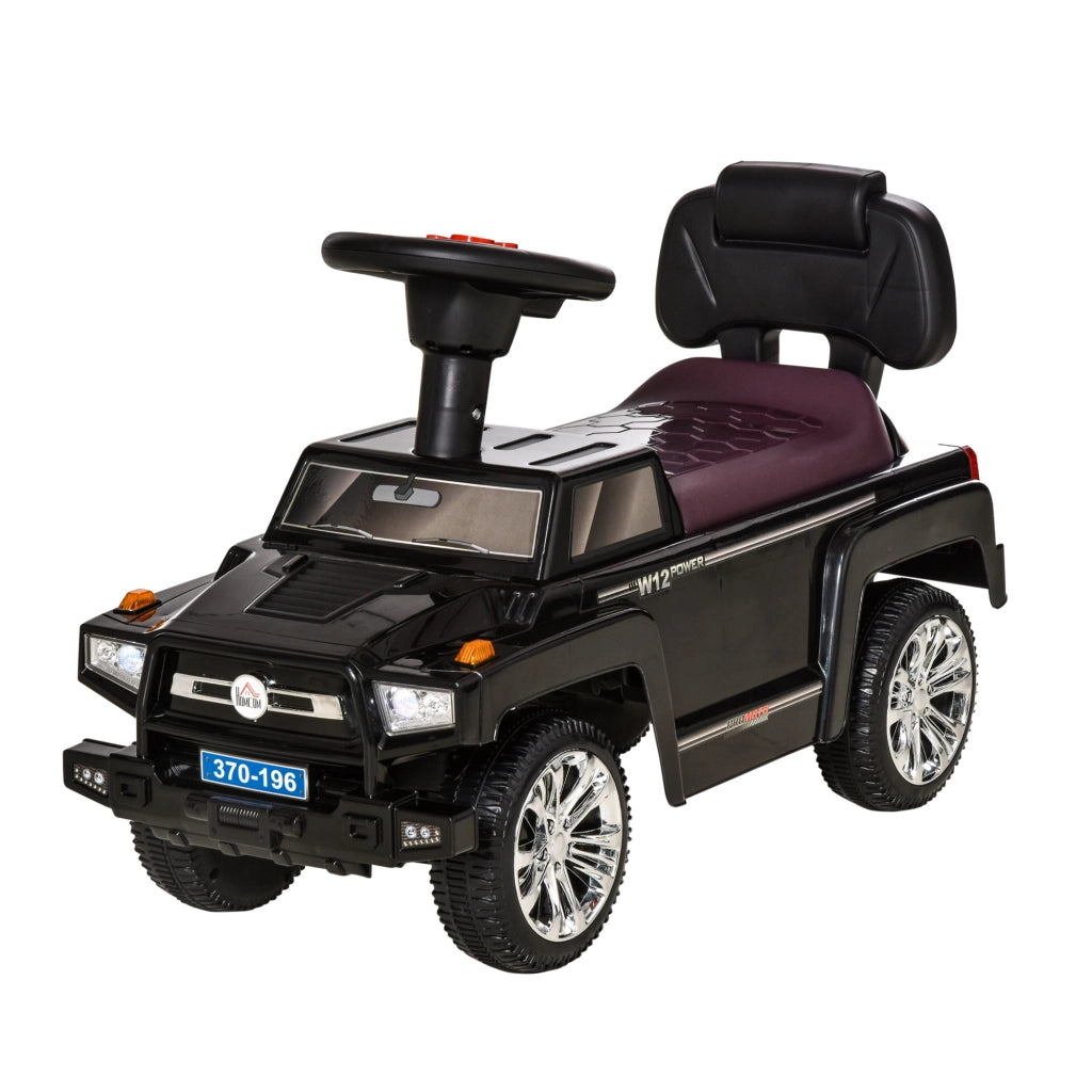 Macchina Giocattolo Cavalcabile Fuoristrada per Bambini ¨C zephmum ¨C Nero 68x30.5x41.5cm
