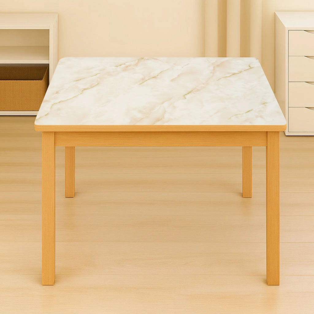 Rotolo pellicola protettiva per tavolo in PVC siliconato – modello marmo naturale Materiale: PVC siliconato decorativo  Dimensioni rotolo: 0,80 × 20 m Breckner Germany