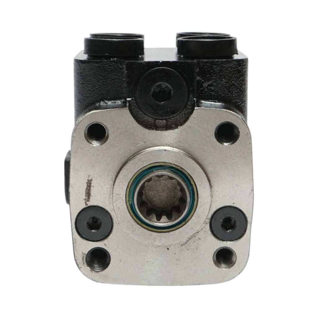 Pompa idraulica per servosterzo Danfoss per Massey Ferguson, Fiat, New Holland, Fendt, Case IH OSPC 100 ON, filettatura M18x1.5mm. Codici OEM: 1695444M91, 3821548M91, 3383107M1, 194653, 176642