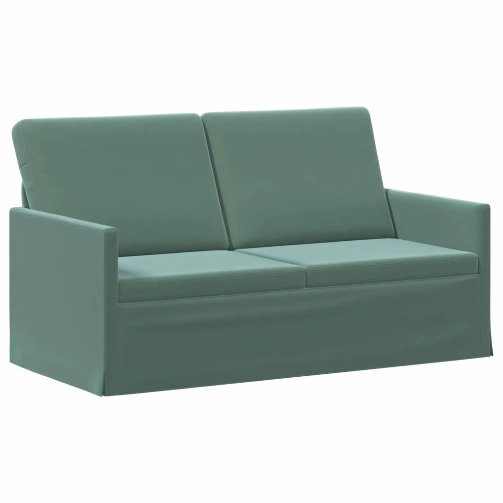 Set di divani 2 pcs Verde Mare Velluto (V) 3433214