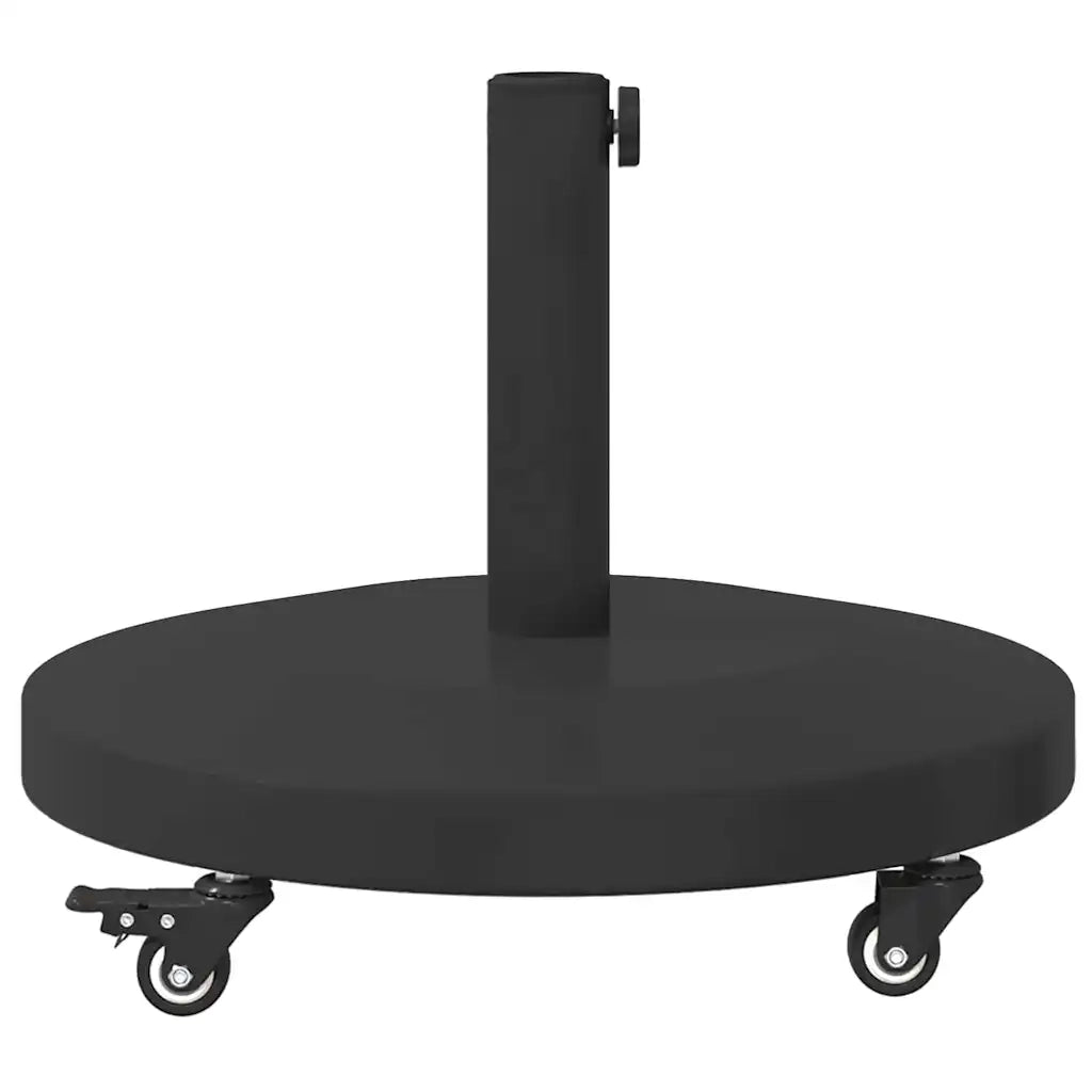 vidaXL Base per Ombrello da Esterno Nero 48 x 48 x 32 cm