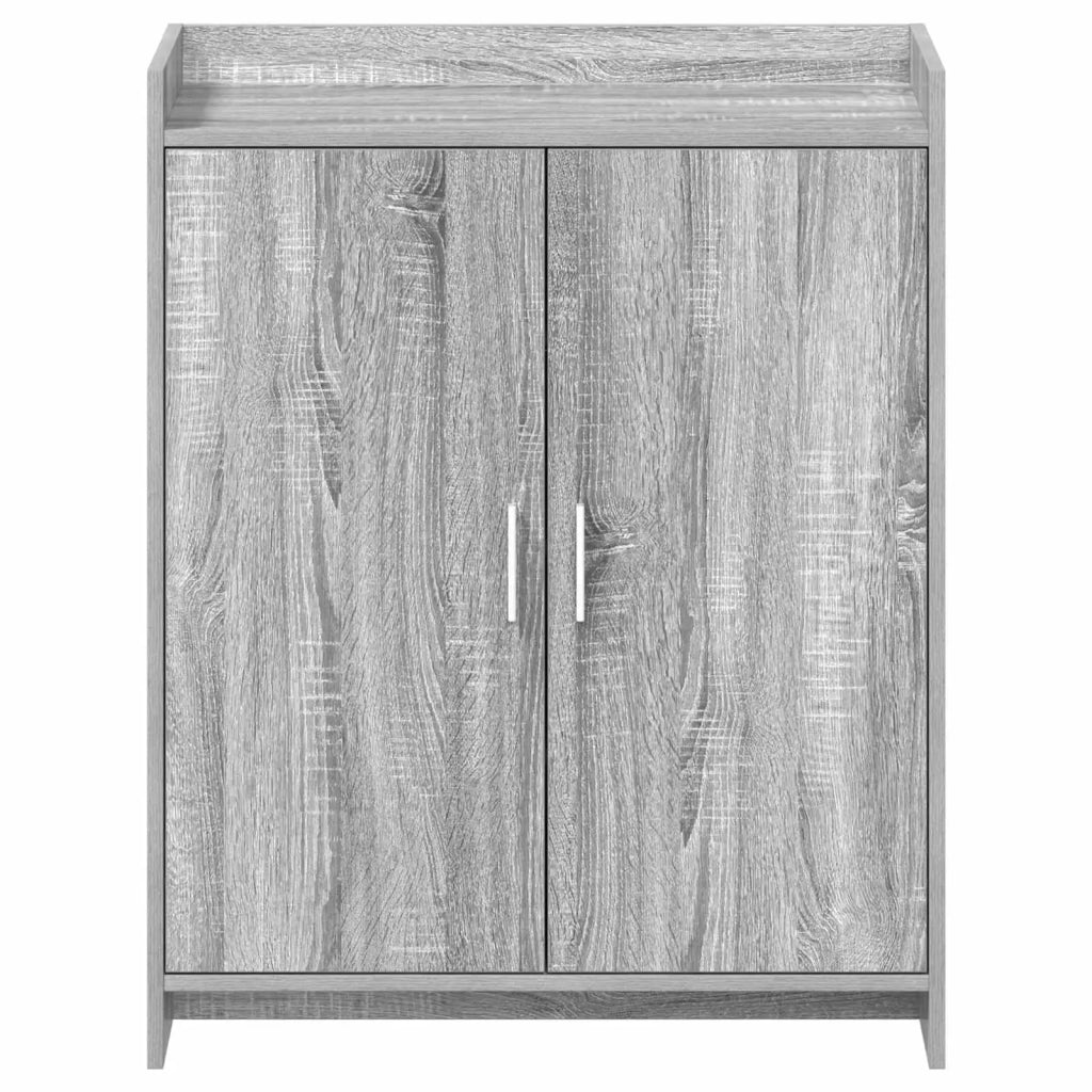 Mobile per scarpe con porta Sonoma grigio 73,5 x 36 x 92 cm 8011312