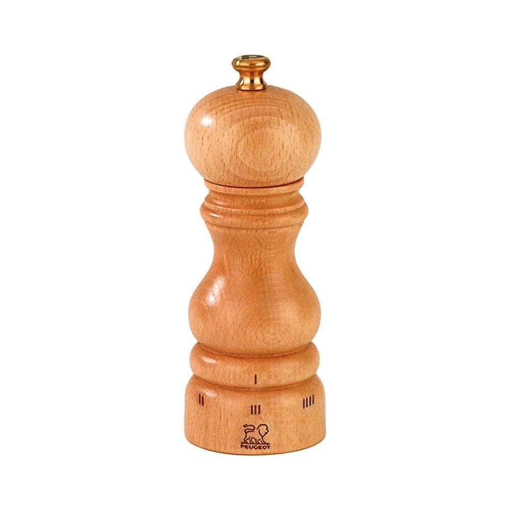 Peugeot 23386 Paris Macinapepe con Regolazione U-Select 6 Impostazioni Legno Naturale