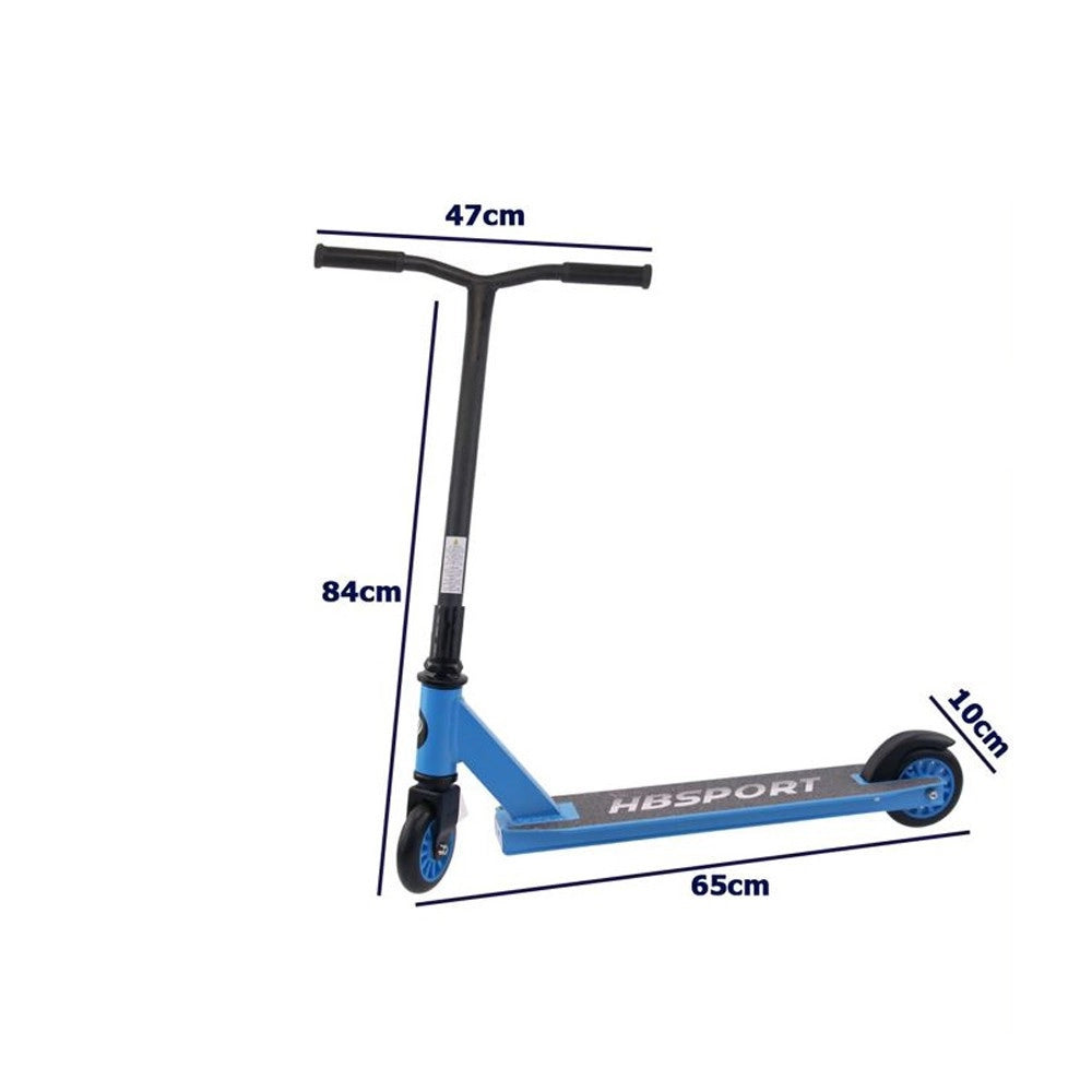 Trade Shop - Monopattino Due Ruote Veloce E Leggero Versatile Per Bambini E Ragazzi Svago -