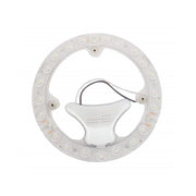 Trade Shop - Circolina Led Attacco Magnetico 12w 1650 Lumen 15 Led Bianco Freddo 6500k Circolare -