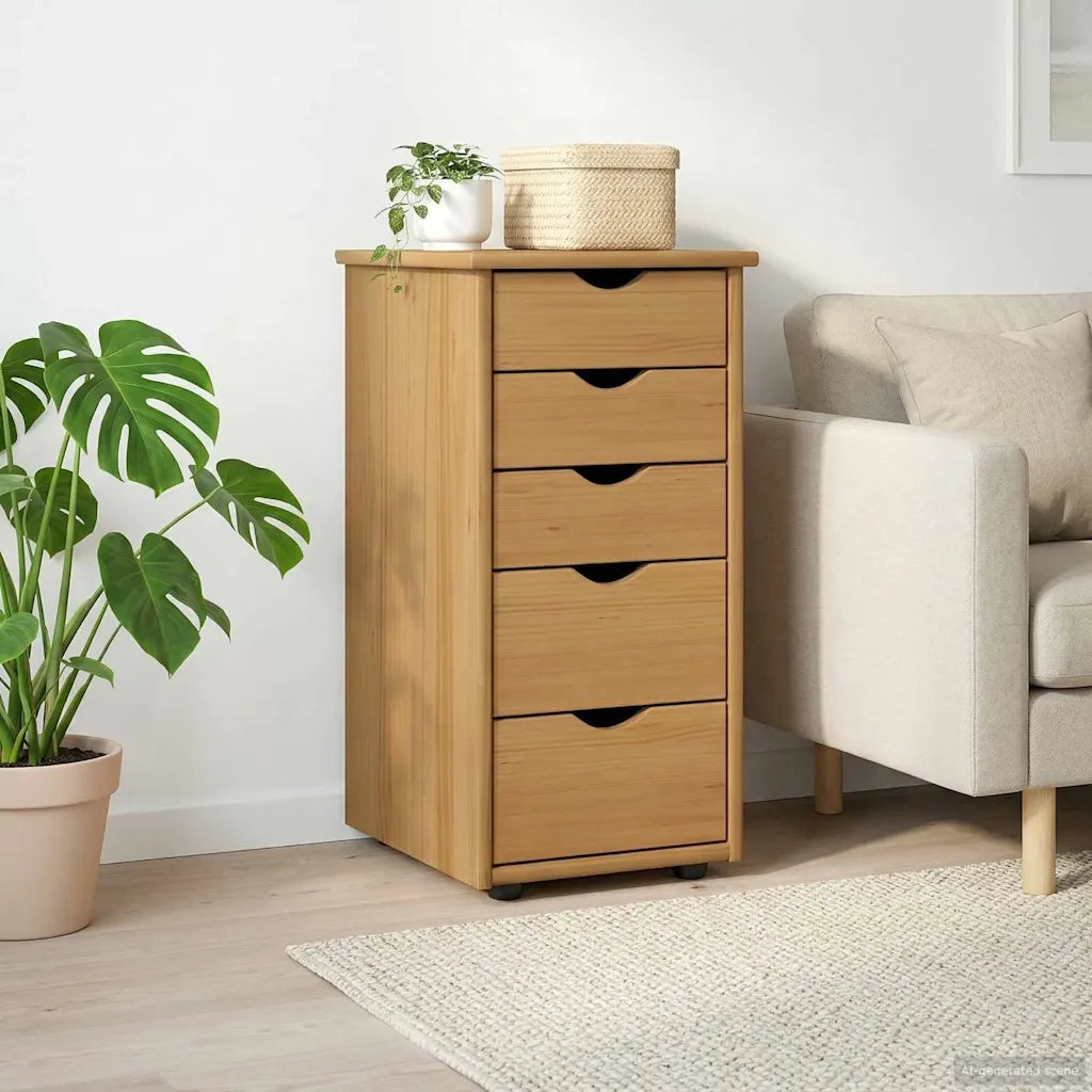 Armadietto Marrone miele 34 x 39 x 61,5 cm 42028348