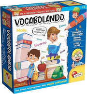 I`m A genius talent school Vocabolando,Quiz su lettere e sillabe,sinonimi e contrari,aree lessciali,Lisciani,Eta 5-10
