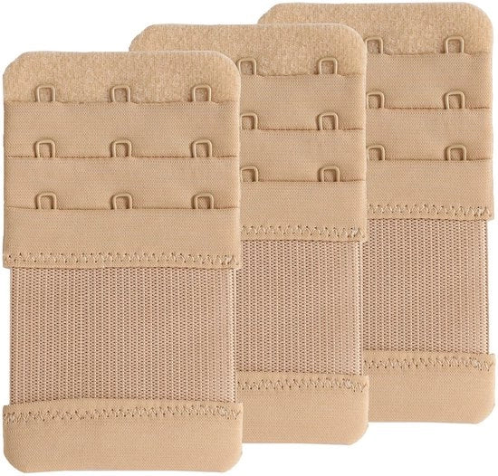 Estensioni reggiseno flessibili - 2/3/4/5/6 ganci - Lunghezza regolabile - Acciaio inossidabile - Cintura reggiseno comoda - Estensione reggiseno regolabile