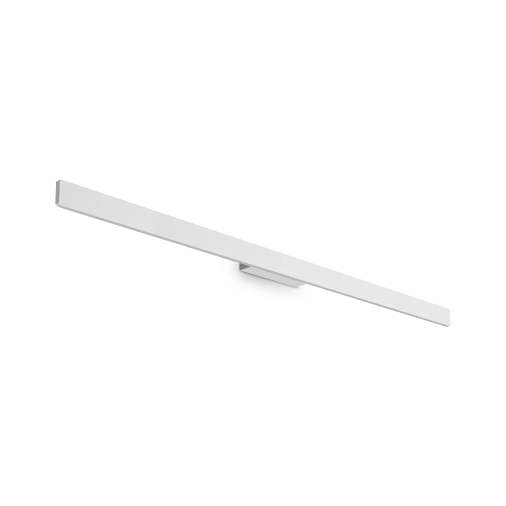 Applique Da Parete Contemporaneo Linea Alluminio Bianco Led 23W 3000K Ip54