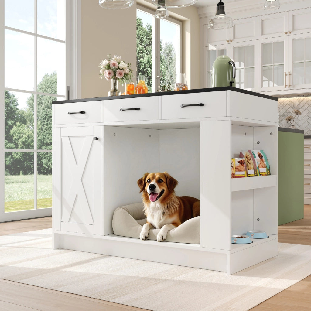 Mobile cucina con cassetti ¨C Minimal ¨C Bianco 120x60x90cm