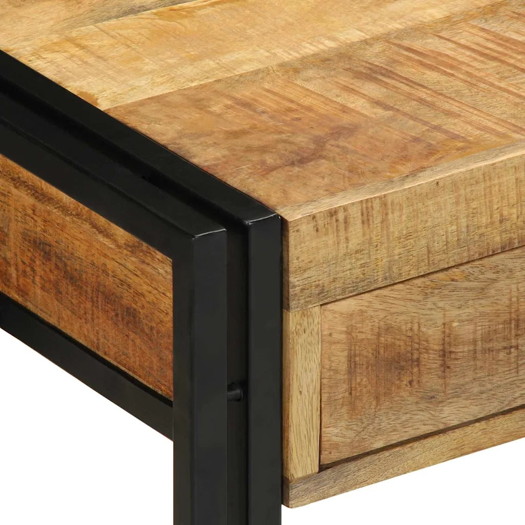 Tavolo consolle Marrone 90 x 33 x 75 cm Legno di mango massello 4102736