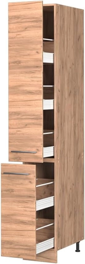 Armadio da farmacia Fame-Line, Quercia dorata, 30 cm, per la combinazione con altri moduli della serie Fame-Line