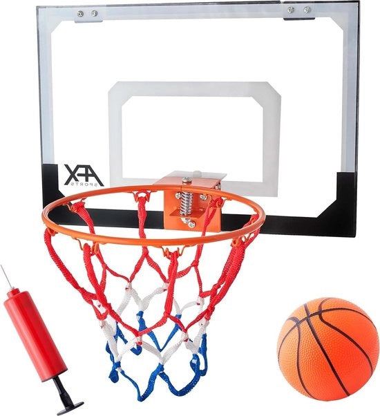 Mini Tiro a Basket con Rim e Pali per uso domestico con ruote da 9 pollici