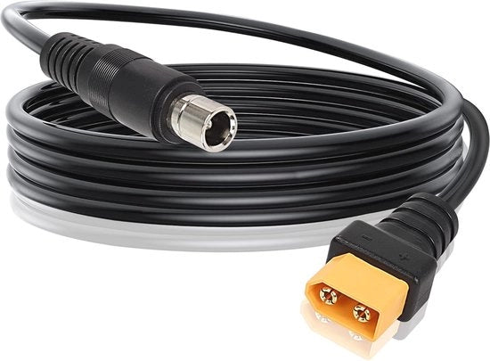 Adattatore di alimentazione cavo XT60 a DC8020 per pannelli solari e centrale di alimentazione portatile - 1,5M 14AWG