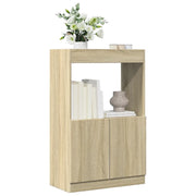 Credenza Rovere Sonoma 63x33x100 cm in Truciolato 855099
