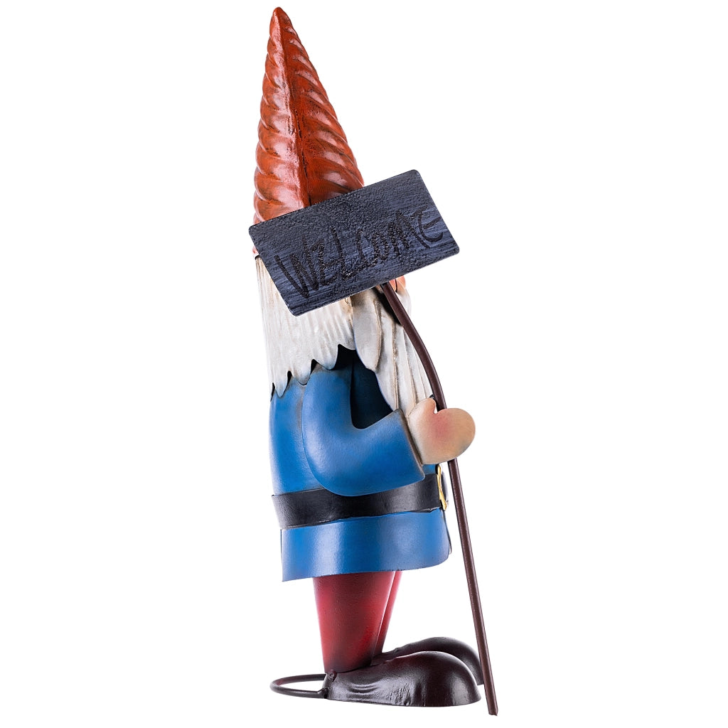 KADAX Stalowa figura ogrodowa krasnal QX22140-1 K1