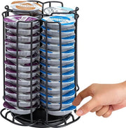 Sostituto capsule per caffè compatibile con 52 capsule Tassimo, standard per capsule Tassimo, rotazione 360° e antiscivolo, supporto per caffè, nero