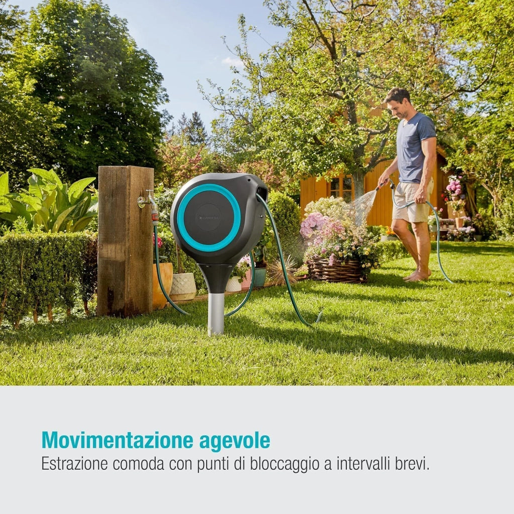 Gardena 18614-20 pompa da giardino 20 m Sul suolo Blu