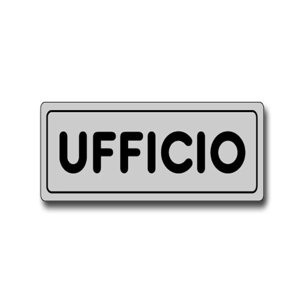 ETICHETTA 'UFFICIO' 15x5 cm - 10 pezzi