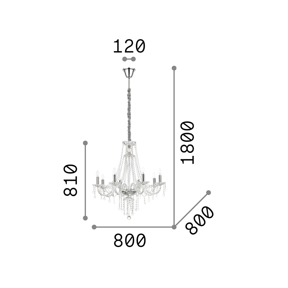 Proiettore Cilindrico Smile Alluminio Bianco Led 30W 3000K Luce Calda Cri80 50°
