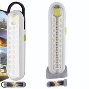 Trade Shop - Luce Di Emergenza Solare 30 Luci Led Smd Ad Alta Luminosità Ricaricabile Portatile Q-d30 -