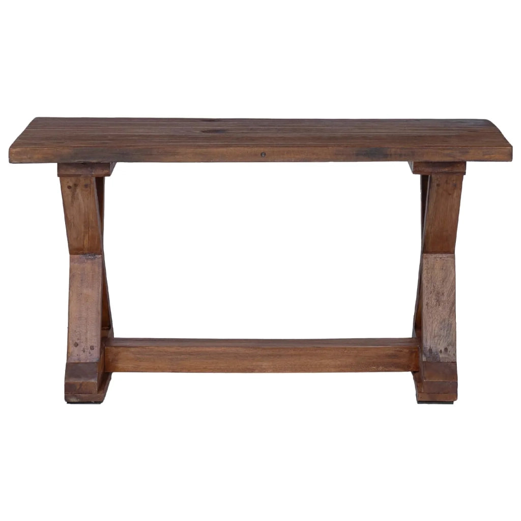 panchina Naturale 85 x 35 x 46 cm Legno massello di recupero