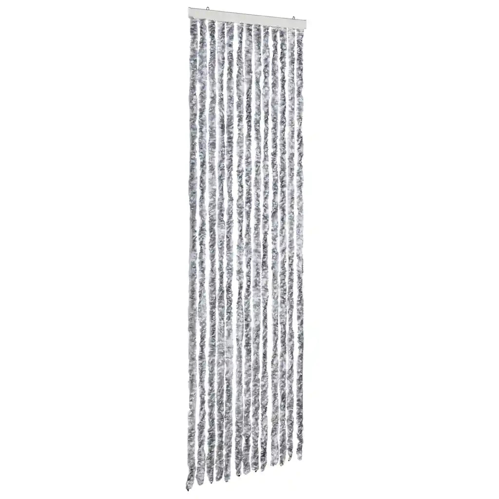 Zanzariera Bianca e Grigia 56x185 cm Ciniglia CFW2299707