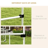 Set di 4 Ostacoli Agility Dog per Addestramento Cani con Sacca di Trasporto, Altezza delle Barre Orizzontali Regolabili, 99x65x94cm