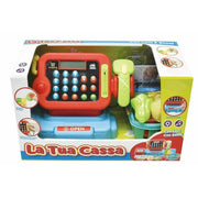 Trade Shop - La Tua Cassa Con Luci E Suoni Scanner Lettore Carte Giocattolo Gioco Bambini -