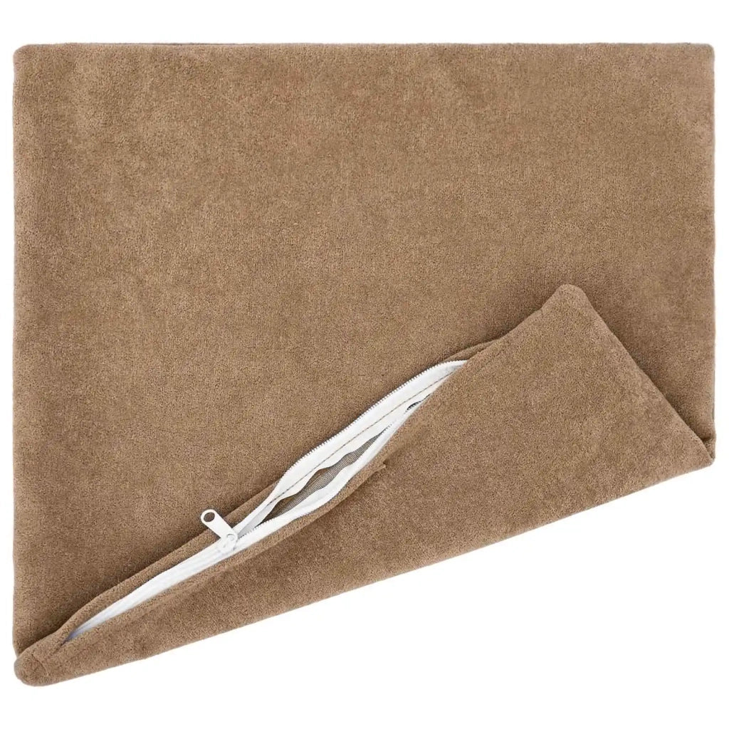Federa 2 pcs HEERLEN Tortora 50 x 50 cm Fleece in microfibra 910957