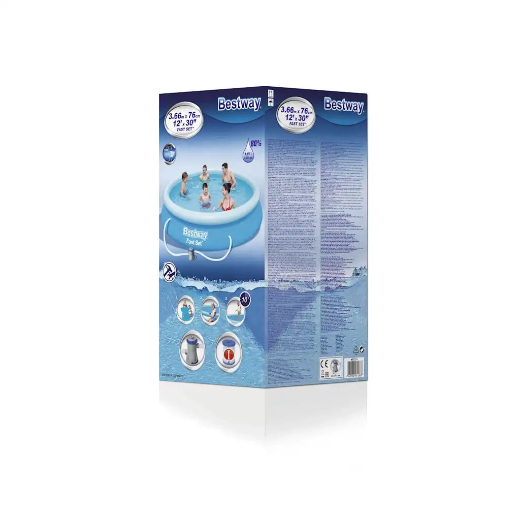 Bestway Set Piscina Fast Set 366x76 cm 57274 91642